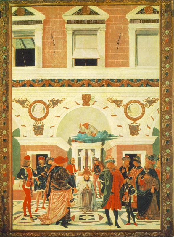 Pietro Perugino The Miracles of San Bernardino: The Healing of a Mute